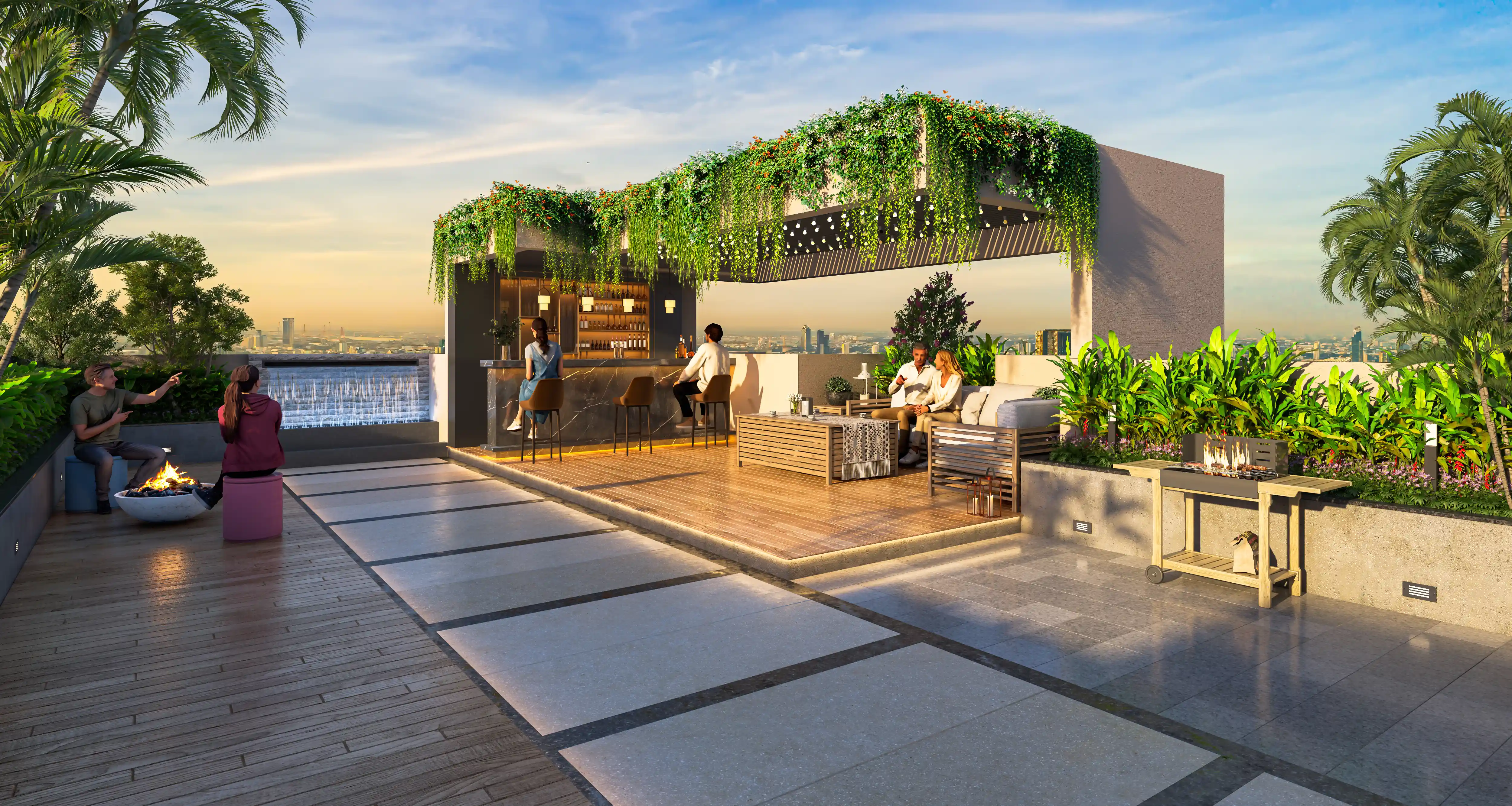 Five Oaks Private Balcony Outdoor Space